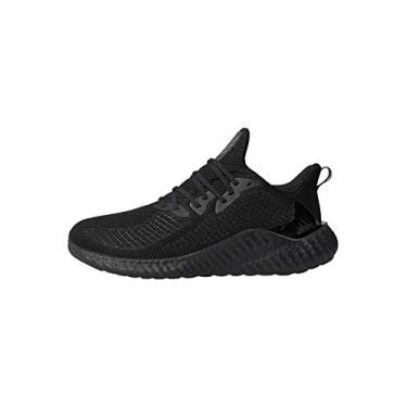 Imagem de Tênis de corrida masculino Adidas Alphaboost, Core Black / Trace Grey Metallic / Core, 7