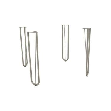 Imagem de Base Mesa De Jantar Constanza M084 Aço S- Tampo Niquel - Kappesberg