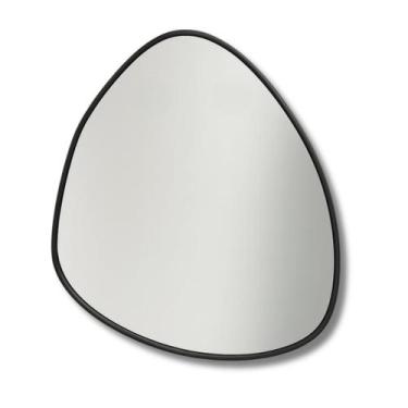 Imagem de Espelho Orgânico Moldura Com Borda Decorativo Grande Parede 70x60 - LO