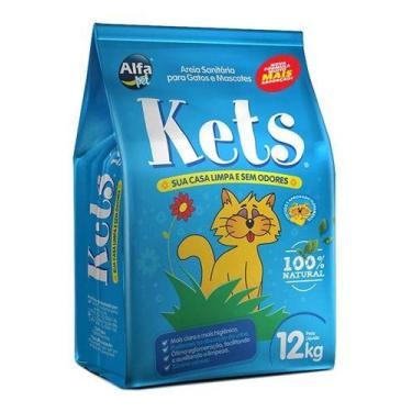Imagem de Areia Para Gatos Kets 12 Kg - AlfaPet