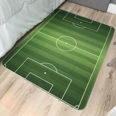 Imagem de Tapete Infantil Atividades Transfer 95x130cm Futebol - Tapetes Júnior