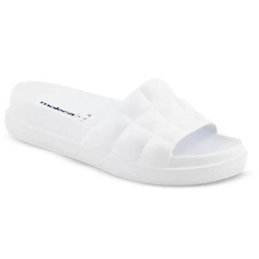 Imagem de Chinelo Slide Moleca Nuvem Feminino - Branco, 34