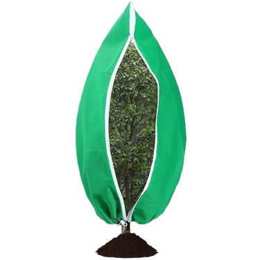 Imagem de de geada | Escudo térmico de jardim - de plantas resistente ao clima com cordão de zíper para vegetais, vinhedo e frutas silvestres, jardim, e estufa