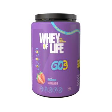 Imagem de GO3 - WHEY PROTEIN CONCENTRADO GO3 - POTE 450G -