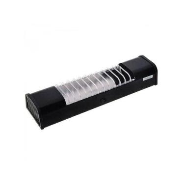 Imagem de Luminária Compacta Para 2 Lâmpadas E27 Preta Taschibra