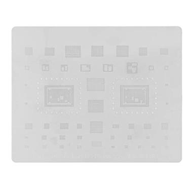 Imagem de BGA Reballing Stencil Modelo de plantio de estanho de alta precisão em aço inoxidável premium com furos de dissipação de calor para ferramenta de reparo IOS 14 durável e à prova (YP14-A16/A15)