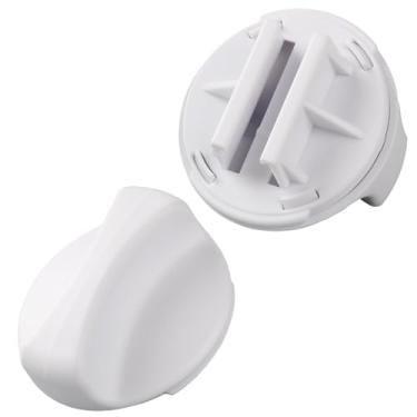 Imagem de Tampa de filtro de água de geladeira atualizada WP2186494W branca adequada para Whirlpool, Kenmore, Kitchenaid - Substitui 2186494W, 2186884W, 4392865, 4392869