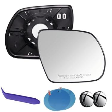 Imagem de EAP Vidro de espelho de passageiro compatível com Hyundai Veracruz 2007-2012, aquecido, 876213J310 876213J320 876213J300