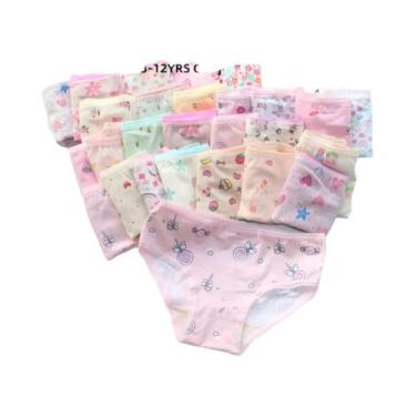 Imagem de 12 pçs/lote roupa interior do bebê crianças calcinha cuecas meninas 2-