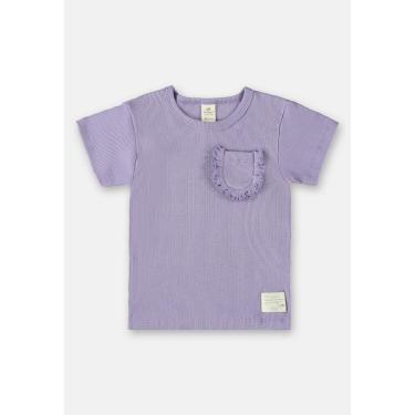Imagem de Blusa Infantil Nature para Menina em Ribana Canelada Up Baby-Feminino