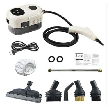 Imagem de Limpador a vapor de alta pressão 2500W com tanque 1 1L vaporizador portátil pressurizado cabeças limpeza flexíveis 3BAR temperatura 105 C para cozinha