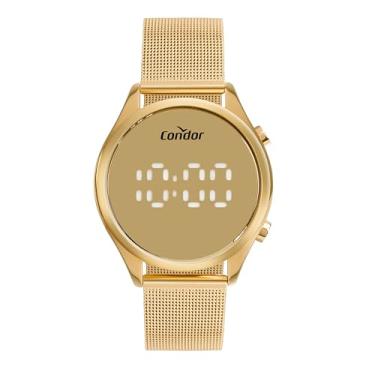 Imagem de Relógio Condor Feminino Digital Dourado - COMD26AAC/4D