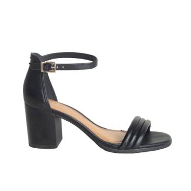 Imagem de SANDALIA SALTO RAMARIM 21-31204 PRETO