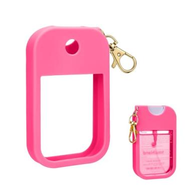 Imagem de AIERSA Capa de spray desinfetante para as mãos compatível com Touchland, Rosa choque