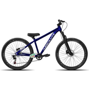 Imagem de Bicicleta Aro 26 Absolute Nero 5 Single Freio a Disco, Azul 4