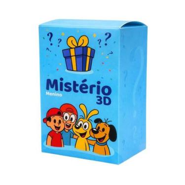 Imagem de Caixa Descoberta 3D Menino com Brinquedos - Supermarket3D