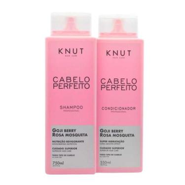 Imagem de Kit Cabelo Perfeito Knut Shampoo 750ml + Condicionador 550ml