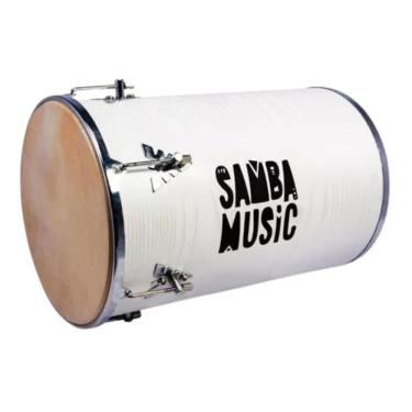 Imagem de Rebolo Cônico 12 Branco 50X12 Pele Natural Samba Music