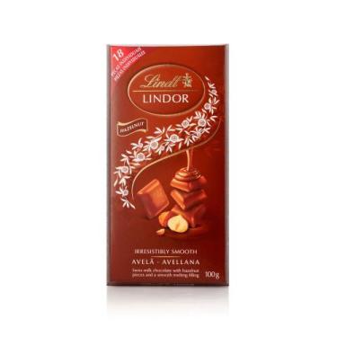 Imagem de Chocolate Lindt Lindor Singles Ao Leite com Avelã - 100g