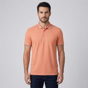 Imagem de Camisa Polo Dudalina Frisos Degradê Masculino-Masculino
