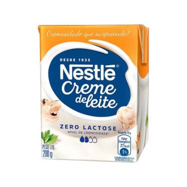 Imagem de Creme de Leite Zero Lactose Nestlé 200g, 1 unidade
