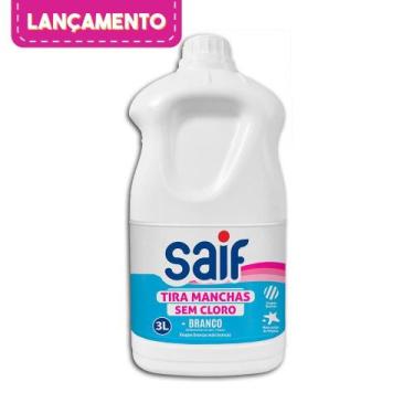 Imagem de Tira Manchas Sem Cloro + Branco 3L Saif