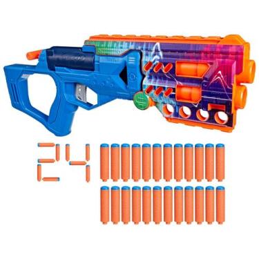 Imagem de Lançador Nerf N-1 Cobaltfury c/ Cano Articulado Hasbro G3245, Azul e L