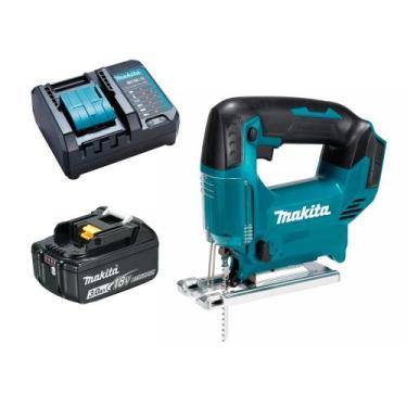 Imagem de Serra Tico Tico 18V DJV186Z Com Bateria 3AH Makita Bivolt