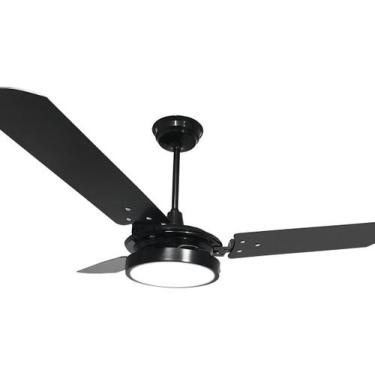 Imagem de Ventilador De Teto Valen Ventex Preto Led, 110V
