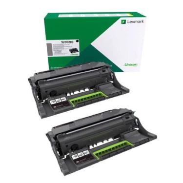 Imagem de Kit 02 Fotocondutor Lexmark Original 520z 52d0z00 Ms710 Ms711 Ms810