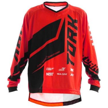 Imagem de Camisa Infantil Motocross Trilha - Pro Tork Factory Edition, Preto, Ve