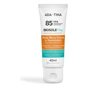 Imagem de Protetor Solar Ada Tina Clareador Manchas Biosole Oxy FPS 85, 40.ml