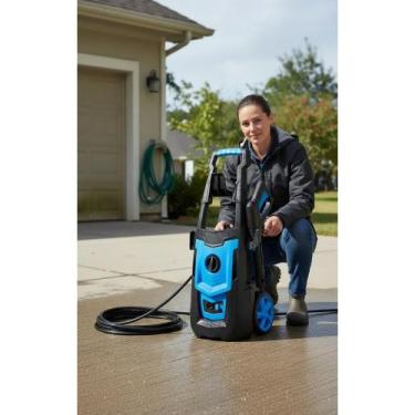 Imagem de Lavadora Alta Pressão 2100PSI 1800W Mangueira 5m Azul 127V - Congratul