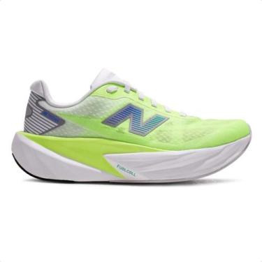 Imagem de Tenis New Balance Fuelcell Rebel V5 Masculino, 42, Verde neon