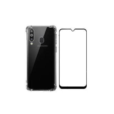 Imagem de Capa Transparente Anti Shock + Pelicula de Vidro 3d Galaxy A30 - noBra
