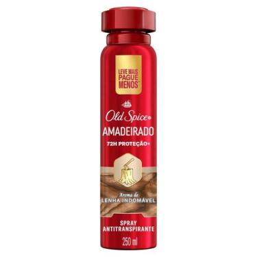 Imagem de Desodorante Old Spice Amadeirado Spray Antitranspirante 250ml, 1 unida