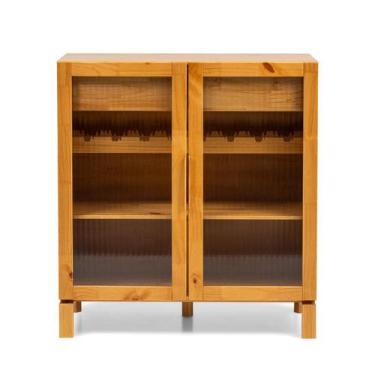 Imagem de Bar Adega 2 portas e 2 gavetas em Madeira Maciça Piazza Artemobili