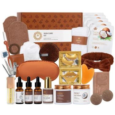 Imagem de Kit de Cuidados Faciais RA ROSA ACCA 32 Peças Coco