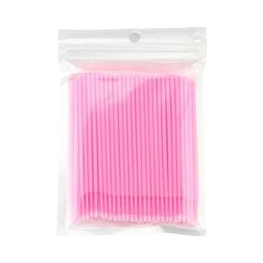 Imagem de Escova De Limpeza De Cílios De Cristal Colorido 500/1000PCS, Ferrament