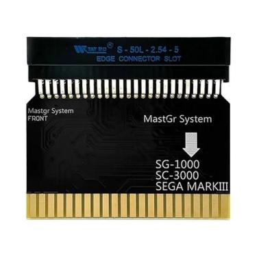 Imagem de Adaptador De Cartucho Sega Master System SMS Para SG1000 MARK III SC30