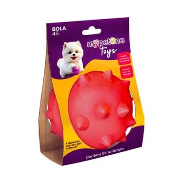 Imagem de Bola Cravo TR 45 Mypetone - Vermelho - my pet one