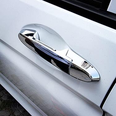 Imagem de JIERS Para Honda City Sedan 2014-2016, ABS cromado porta de carro maçaneta inteligente decoração capa acabamento estilo carro