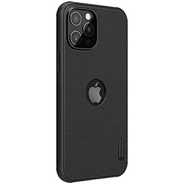 Imagem de Capa Case Anti Impacto Nillkin Frosted Shield para iPhone 12 Pro Max (Preta)