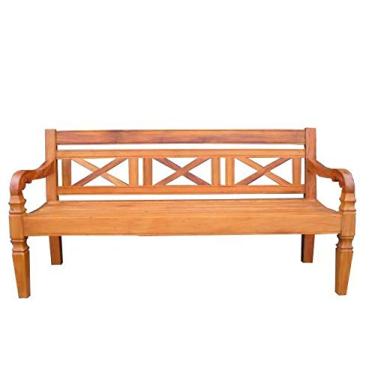 Imagem de Banco Rústico Camila em Madeira de Demolição - Cód 1316