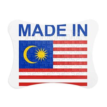 Imagem de Moldura de quebra-cabeça feita na Malásia Country Love Decoração de quadro Enfeite de jogo de quebra-cabeça