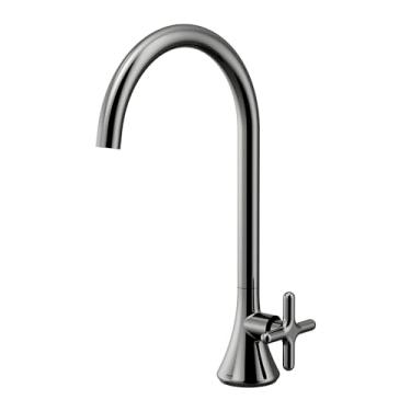 Imagem de Torneira Docol Liss 920948 de Bancada Grafite Polido