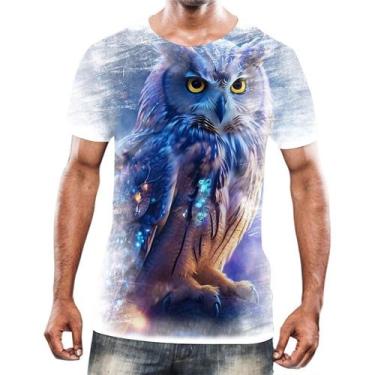 Imagem de Camiseta Camisa Animais Corujas Misticas Aves Noturnas Hd 22 - Enjoy S