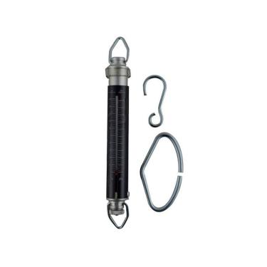 Imagem de Dinamômetro Analógico Tubular Força 30Kg Tração Graduação 500Gf Puxador Gancho At-30 Portátil Certificado Calibração Rbc