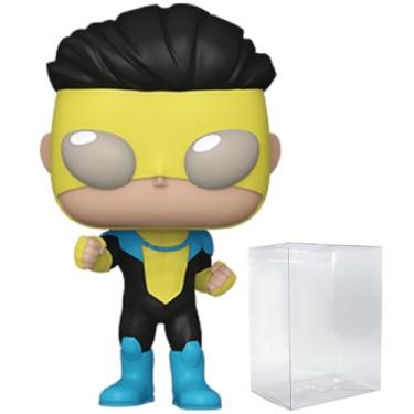 Imagem de POP TV: Invincible - Boneco de vinil Funko invencível (incluído com capa protetora de caixa compatível), multicolorido, 9,5 cm