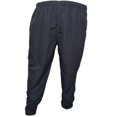 Imagem de Calça Masculina Plus Size de Tactel Lisa c/ Bolsos s/ Detalhes Cor Lisa - Stilo Port